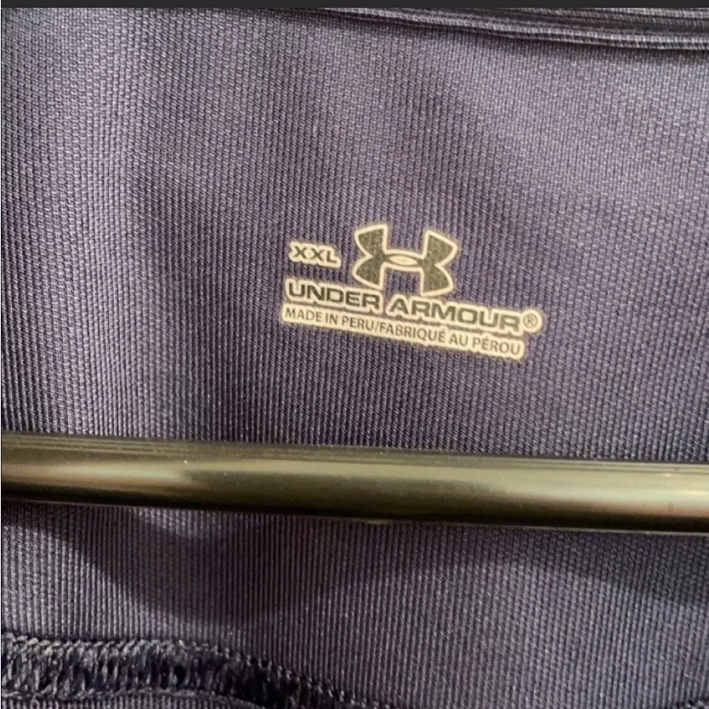 NWOT Under Armour dri fit blue short sleeve polo size XXL - Picture 2 of 4